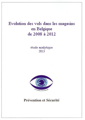 Evolution des vols dans les magasins